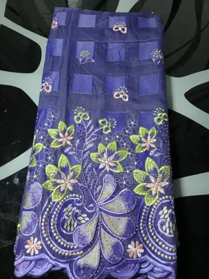 Gorgeous Lace With Embroidery