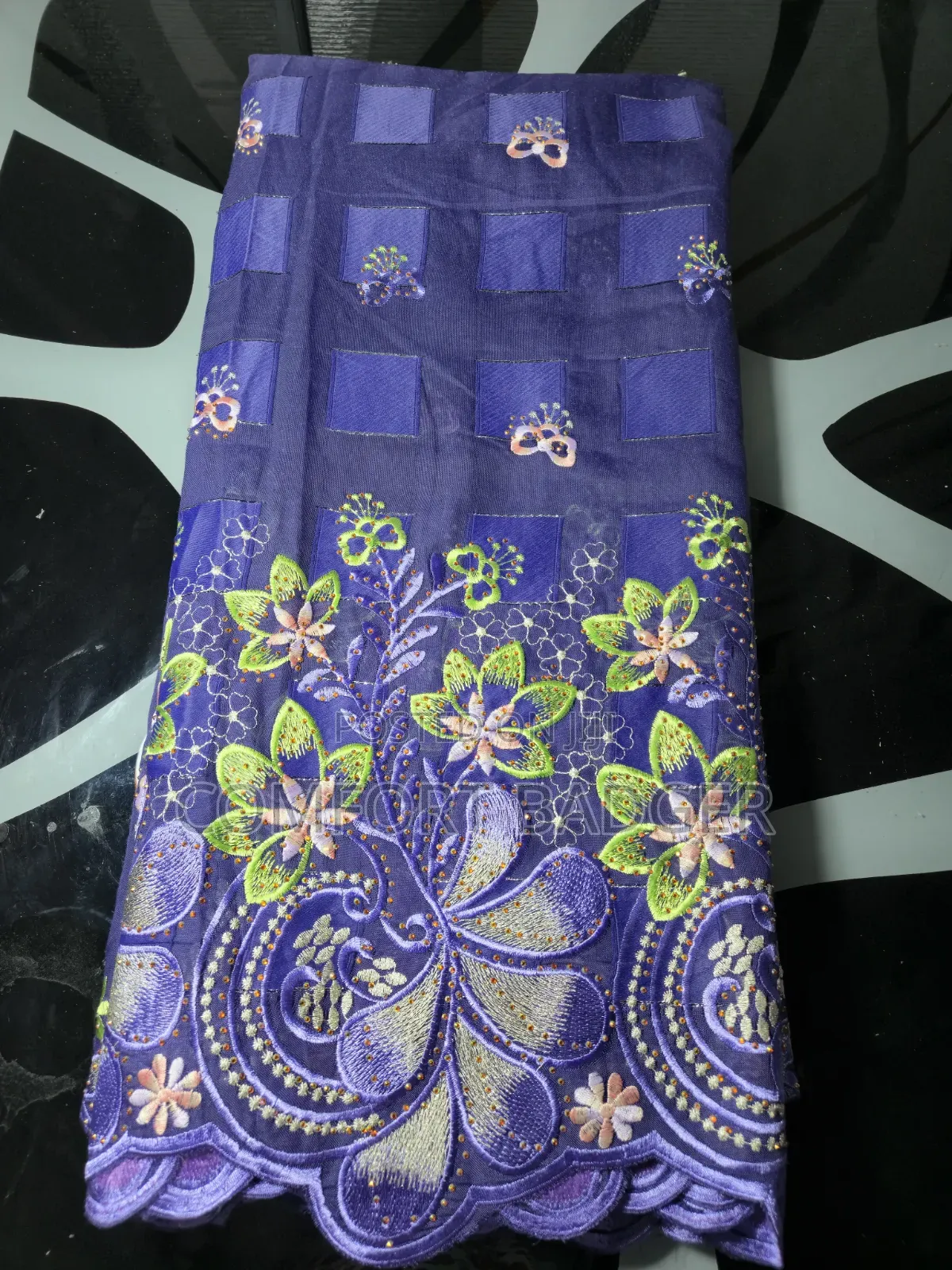 Gorgeous Lace With Embroidery