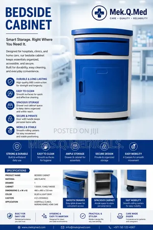 Bedside Lockers Plastic