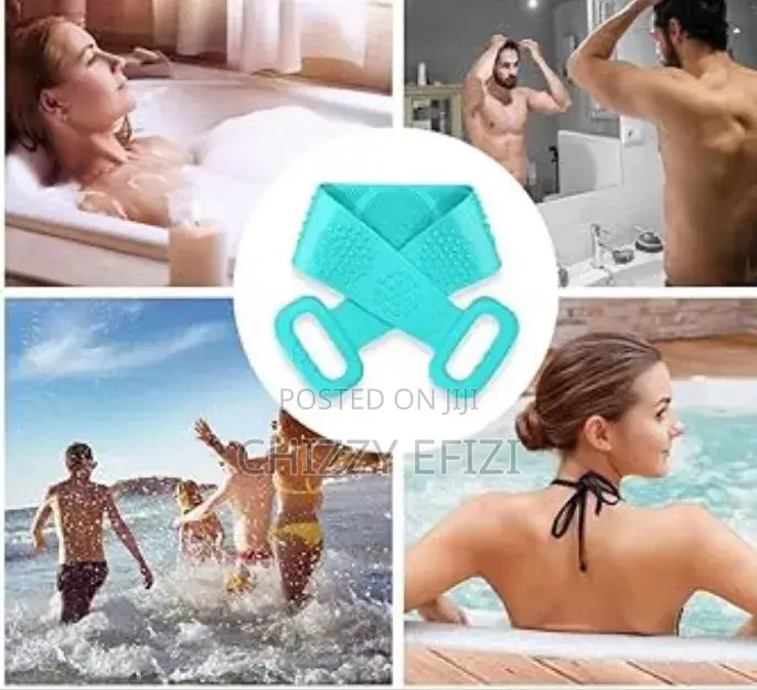 Body Sponge Silicone Brushes Bath Towels Scrubber Rubbing Back