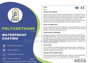 Polyurethane Waterproof Coating Paint Ghana —10kg Stoproof Wall Leak