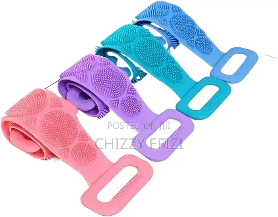 Body Sponge Silicone Brushes Bath Towels Scrubber Rubbing Back