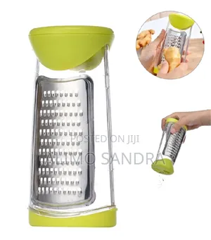 Manual Spice Grinder - Stainless Steel Rotary Grater for Spices.