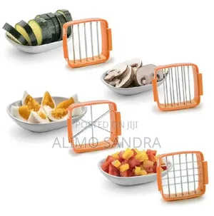 5-in-1 Multi-Function Vegetable Slicer Food Chopper With Stainless
