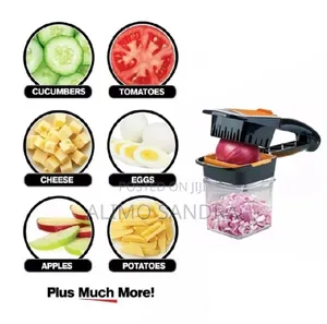 5-in-1 Multi-Function Vegetable Slicer Food Chopper With Stainless