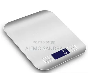 Digital Kitchen Scale 10kg Capacity, 1g Accuracy - Stainless Steel.