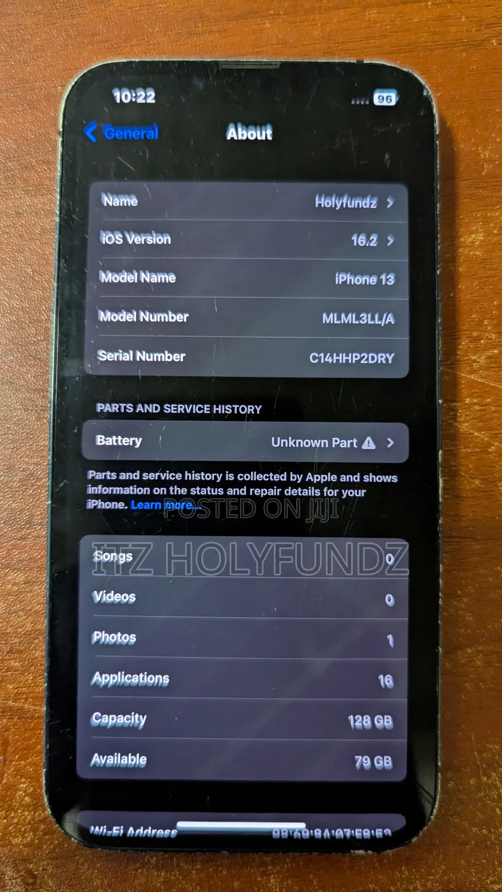 Apple iPhone 13 128 GB Black
