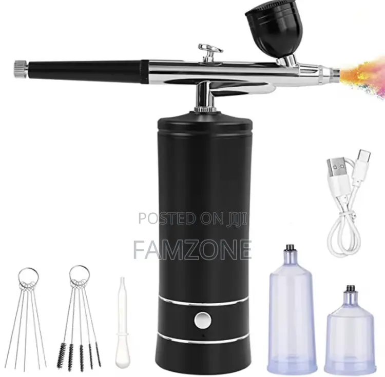 Airbrush Kit With Portable Compressor