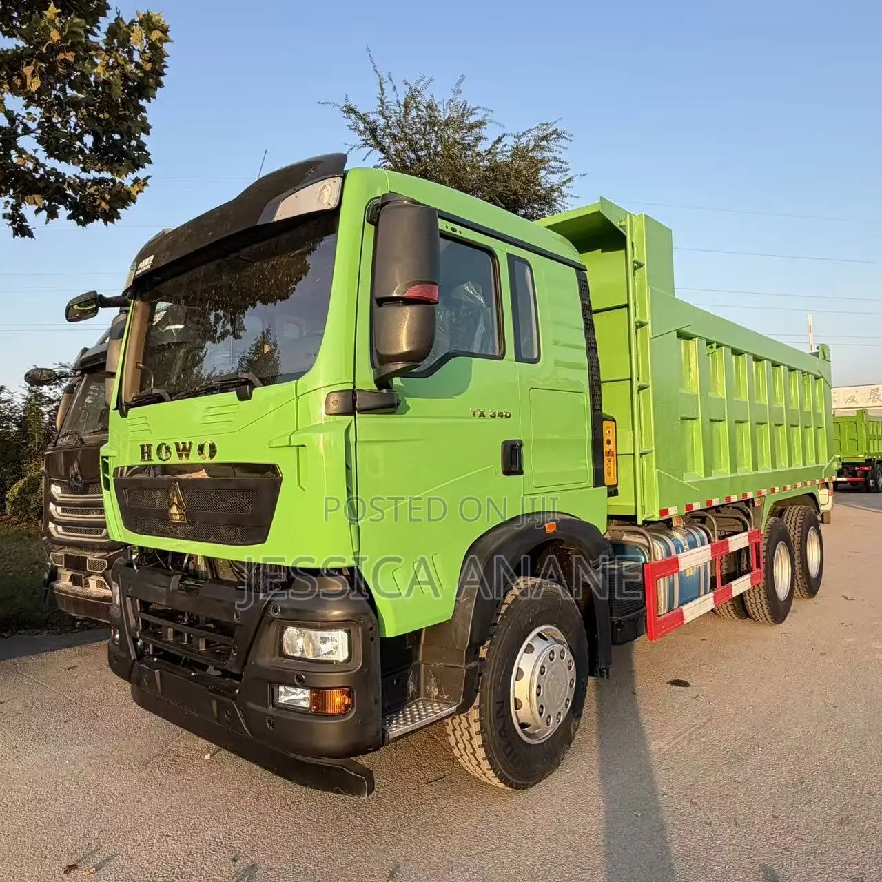 Howo Dump Truck Cif to Tema Port(3months Wait)