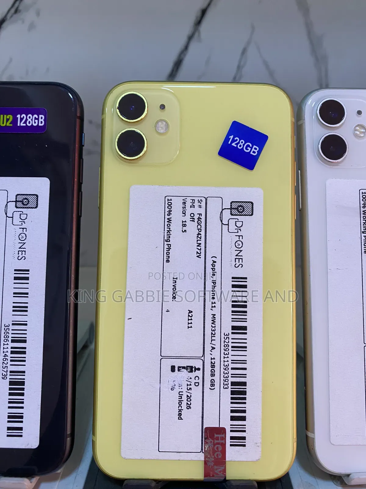 Apple iPhone 11 128 GB Yellow