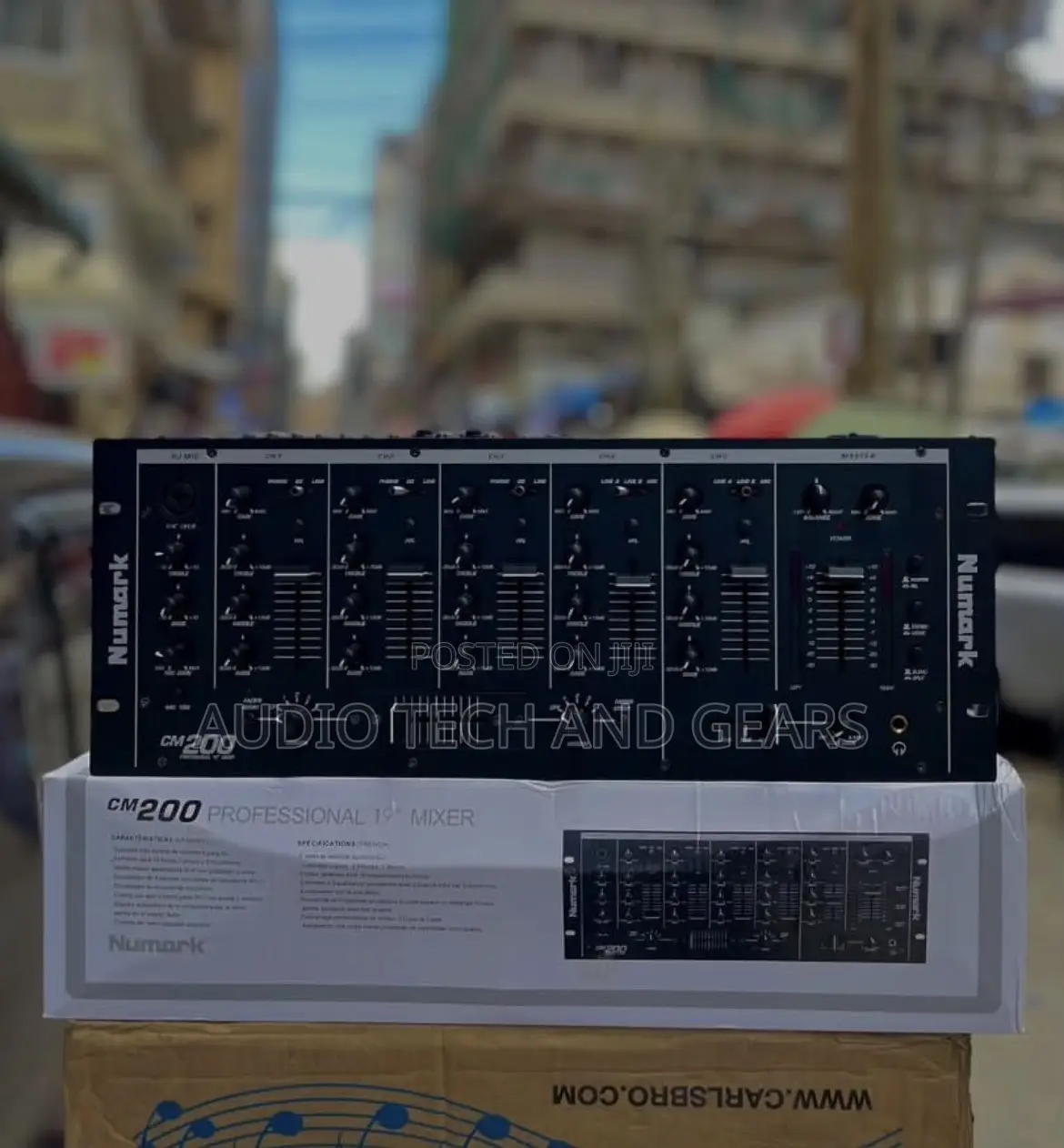 Numark Cm200 Professional 19" Dj 5 Channel Mixer