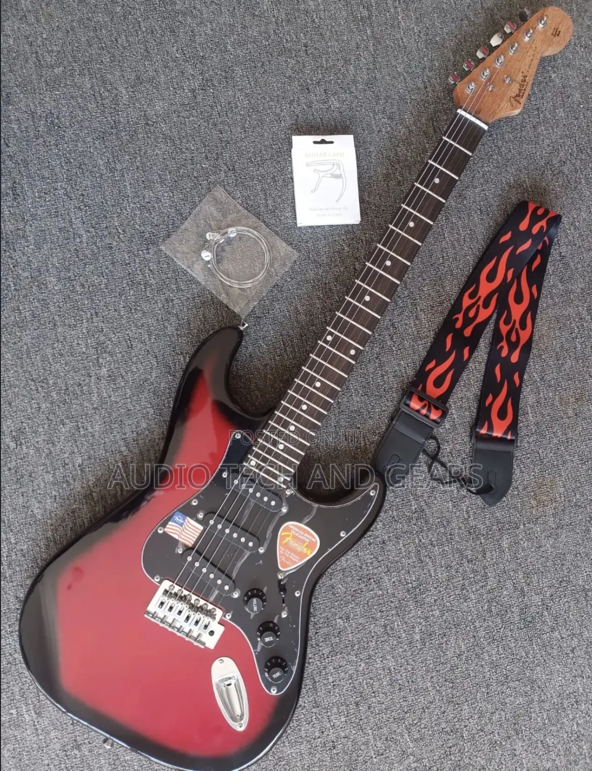 Fender Lead Guitar Set (Bag Included)