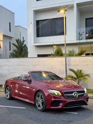Mercedes-Benz E400 2018 Red