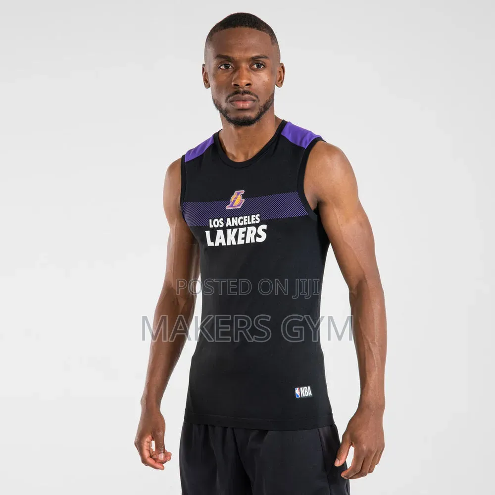 Basketball Base Jersey Nba Lakers/Black
