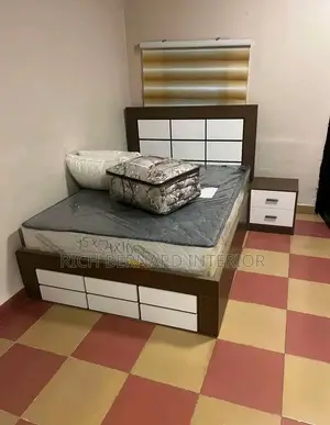Foreign Laminated Double Bed