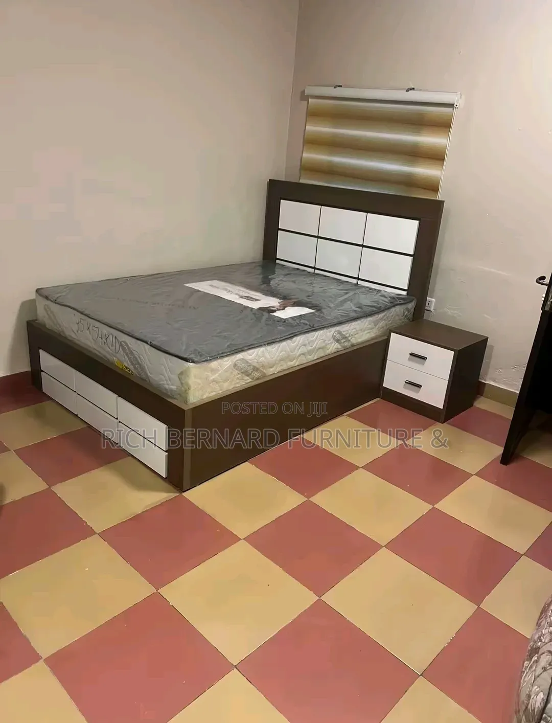 Foreign Laminated Double Bed
