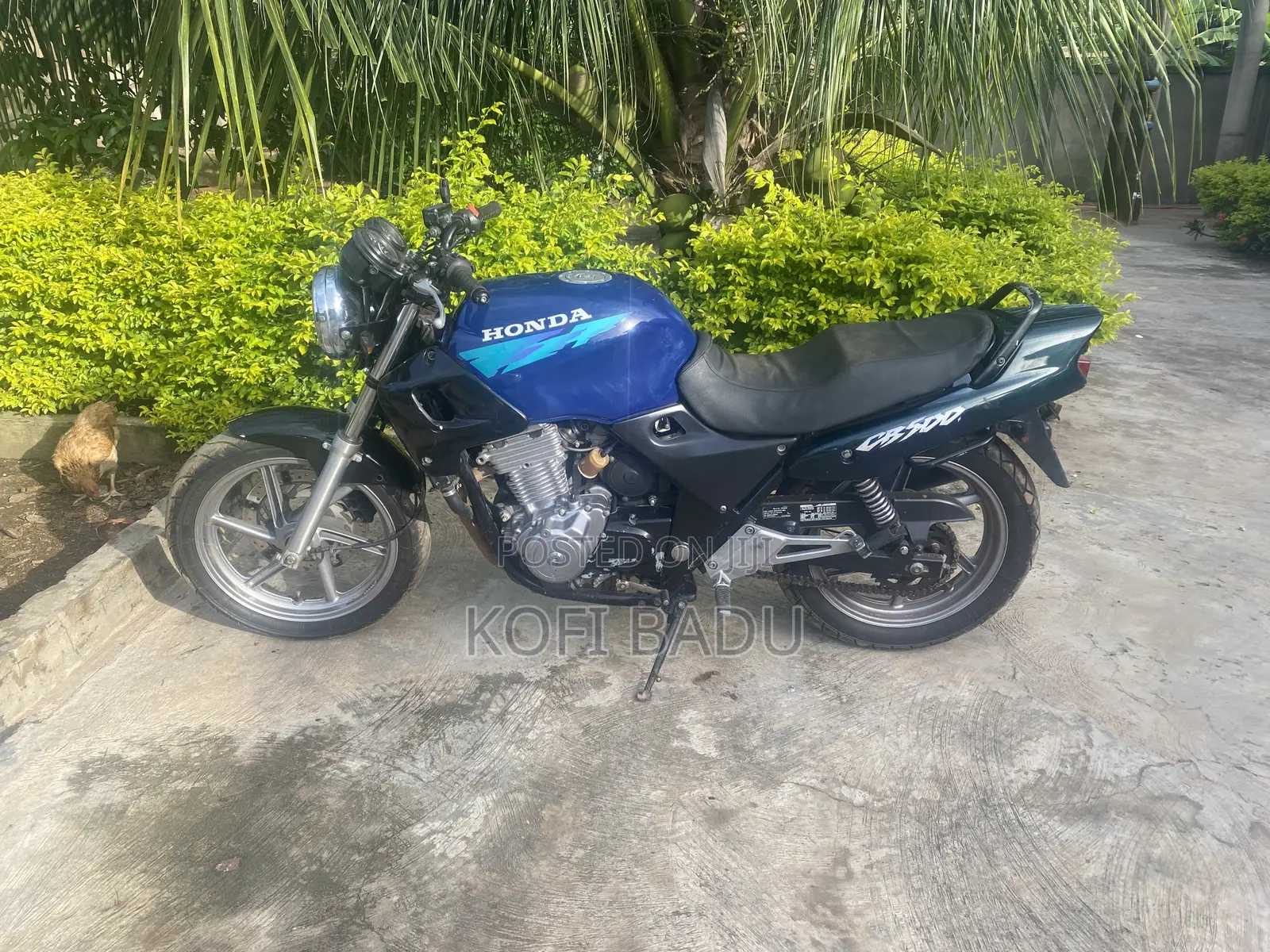 Honda CB 2002 Green
