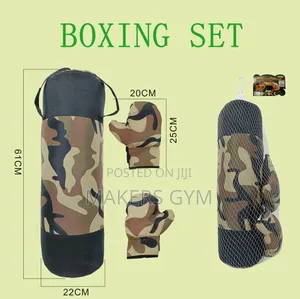 Combat Force Army Boxing Set With Gloves