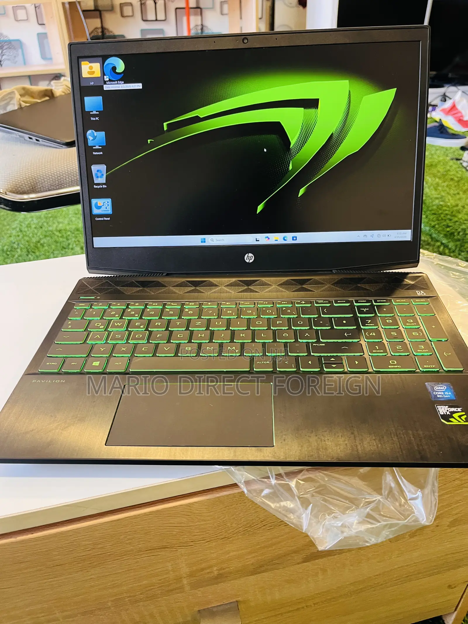 Laptop HP Pavilion Gaming Laptop 15-dk2xxx 16GB Intel Core i5 SSD 512GB
