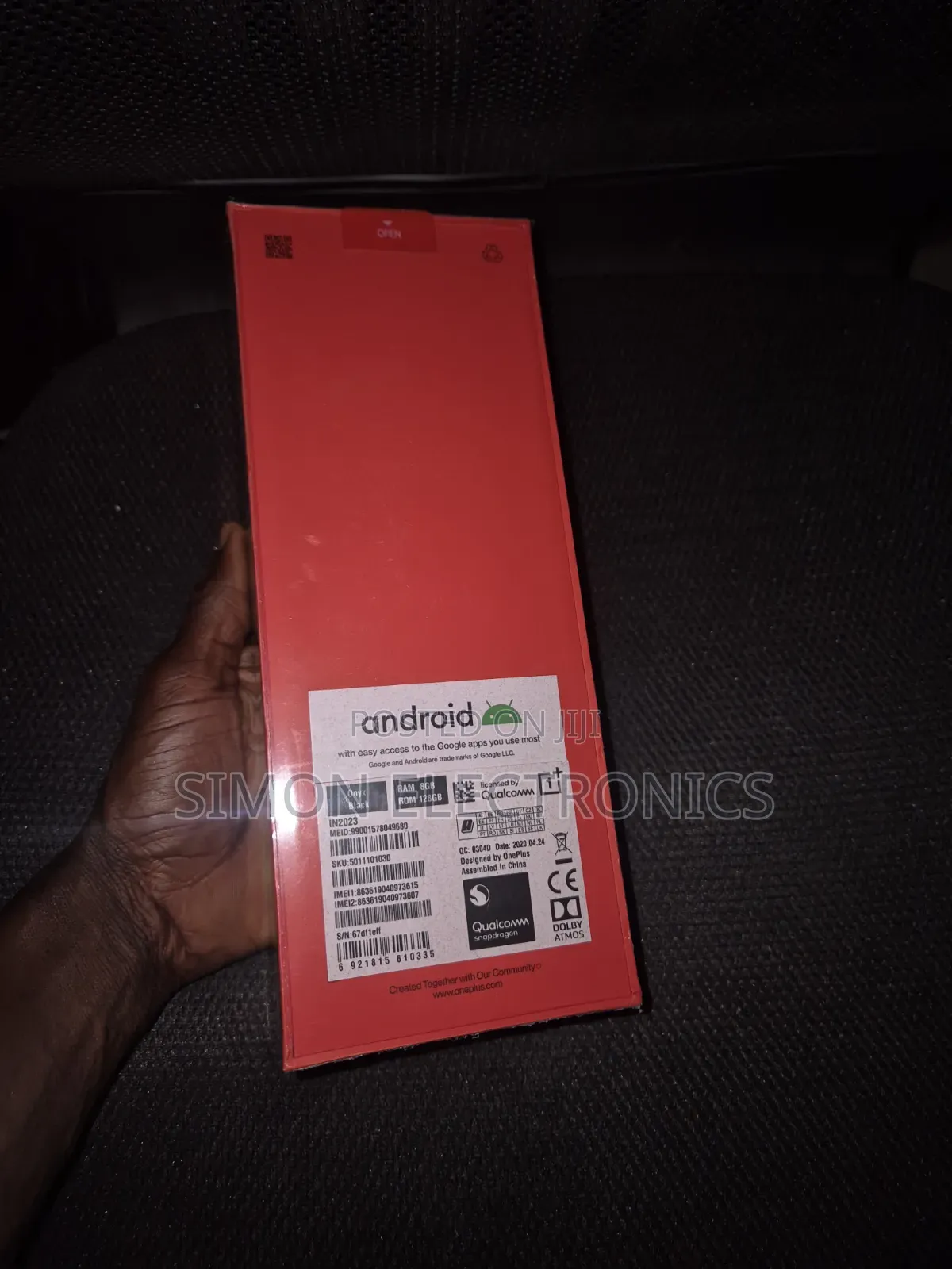 New OnePlus 8 Pro 128 GB Black