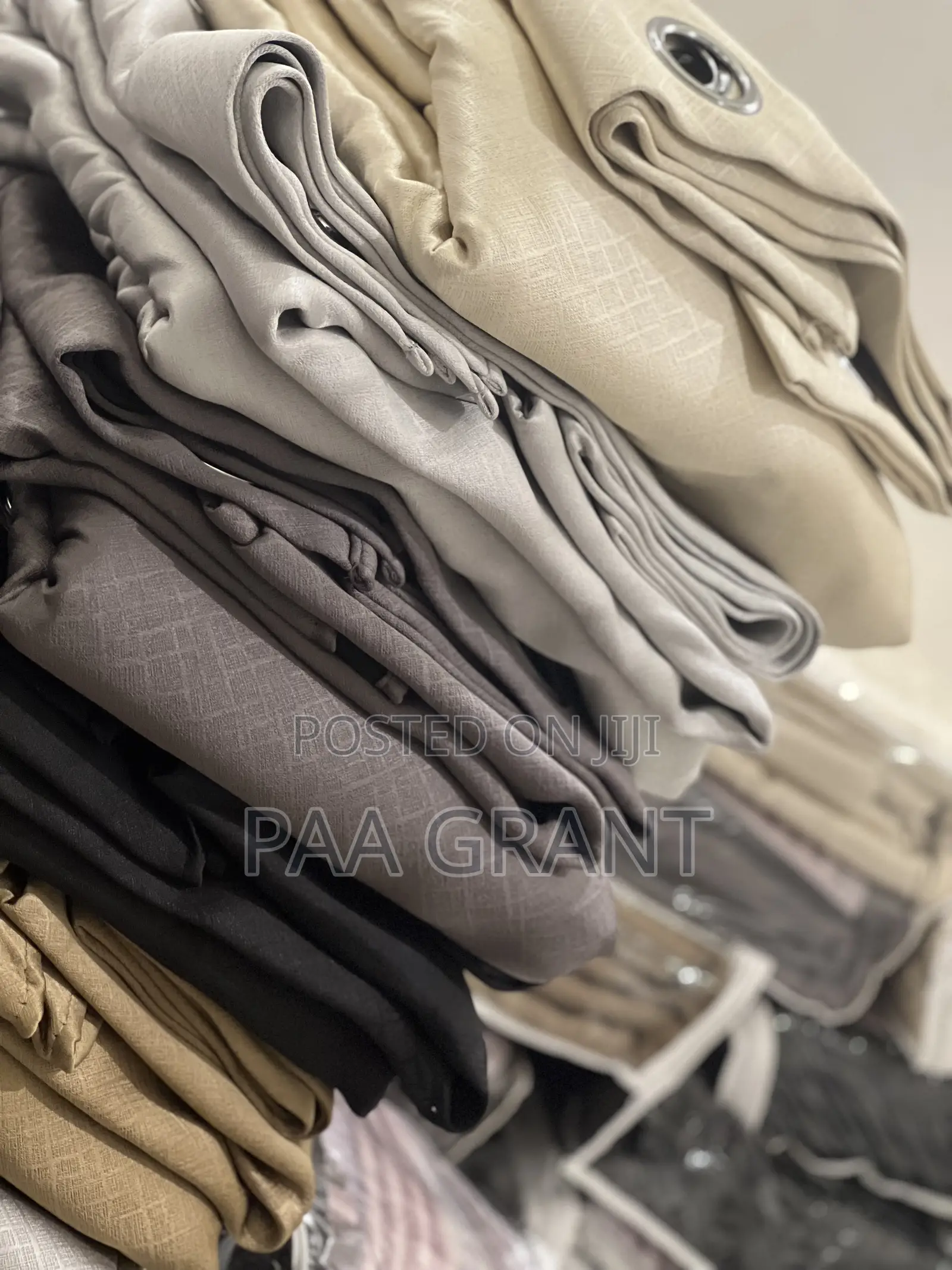 Rich Thick Curtains Material(Black Out Curtains for Both Homes Hotels