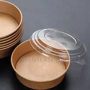 Kraft Bowl With Transparent