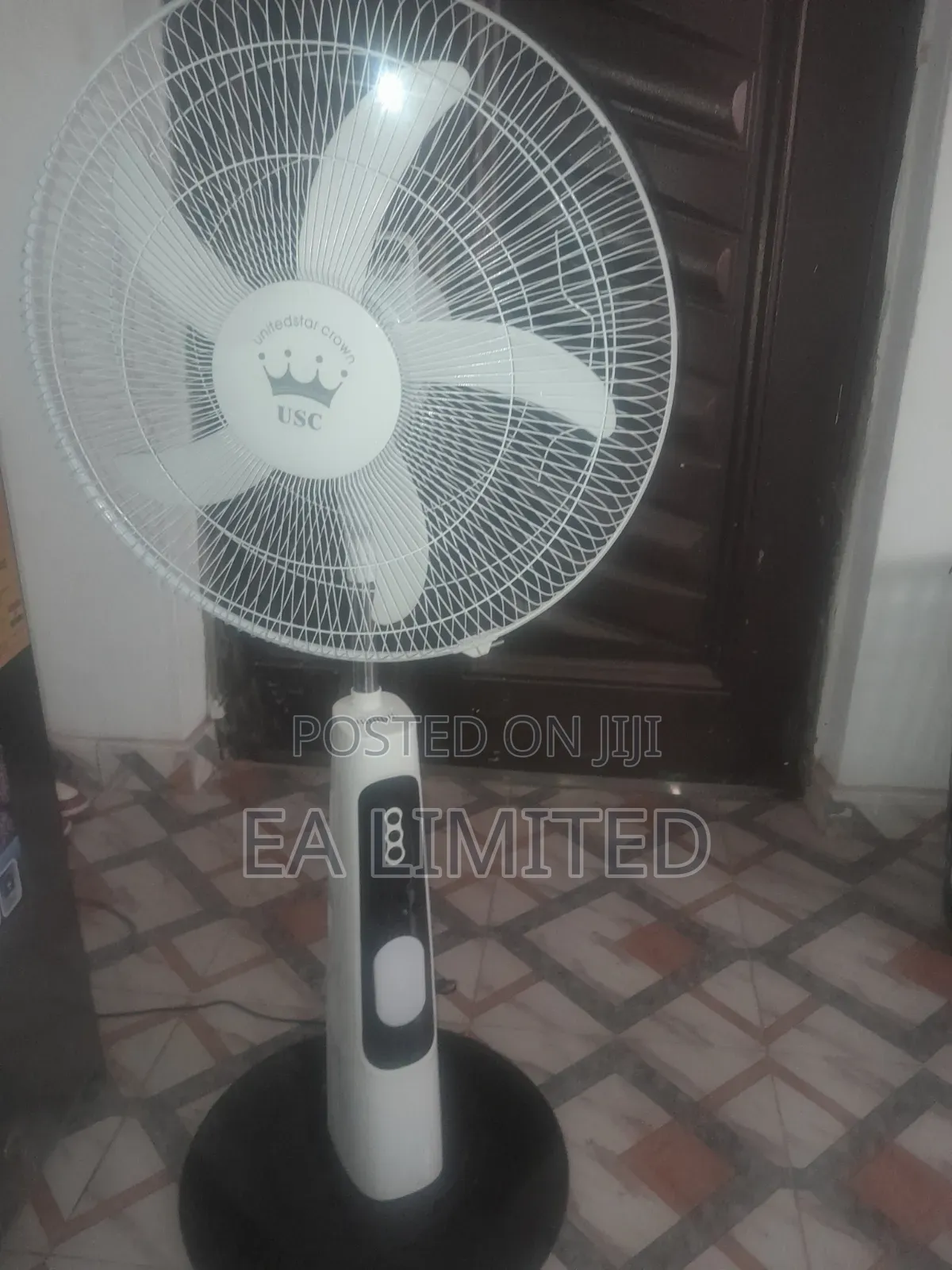 Rechargeable Solar Fan
