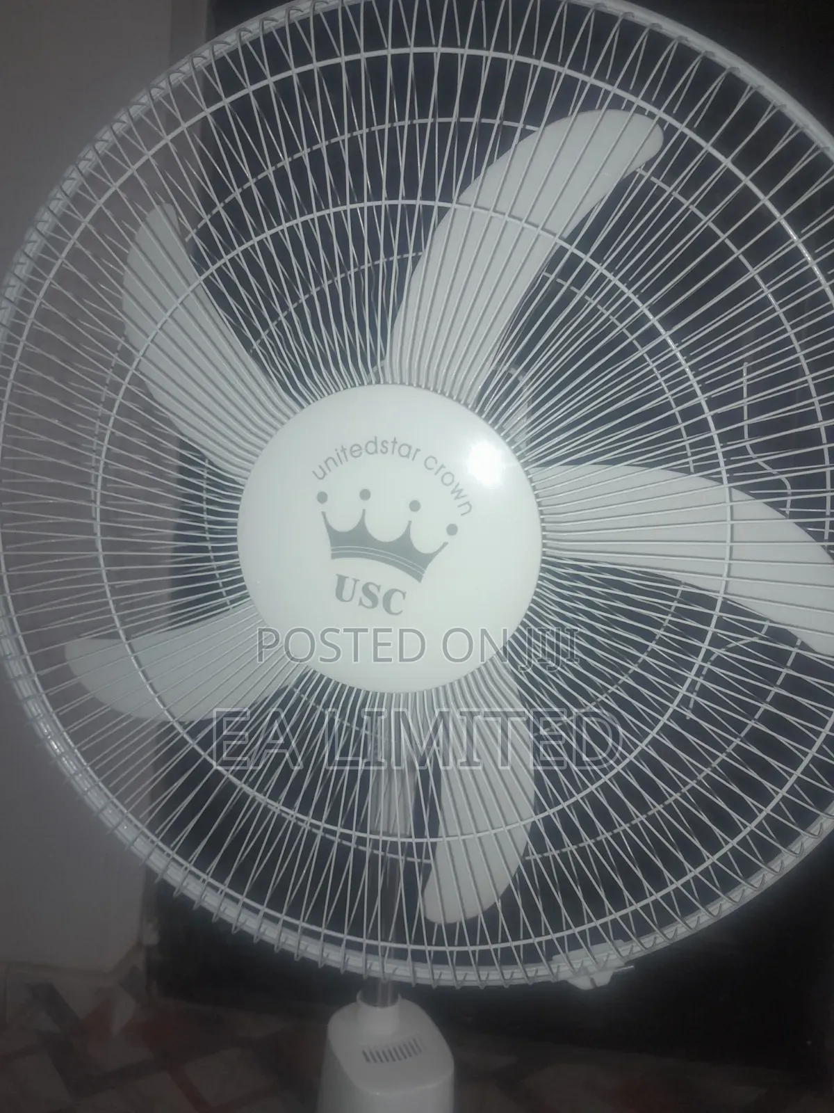 Rechargeable Solar Fan