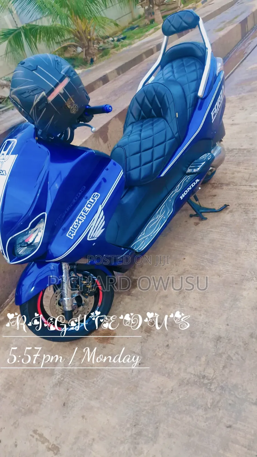 Honda Forza 2025 Blue
