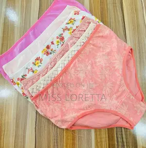 Full Cotton Panties - Mix Print