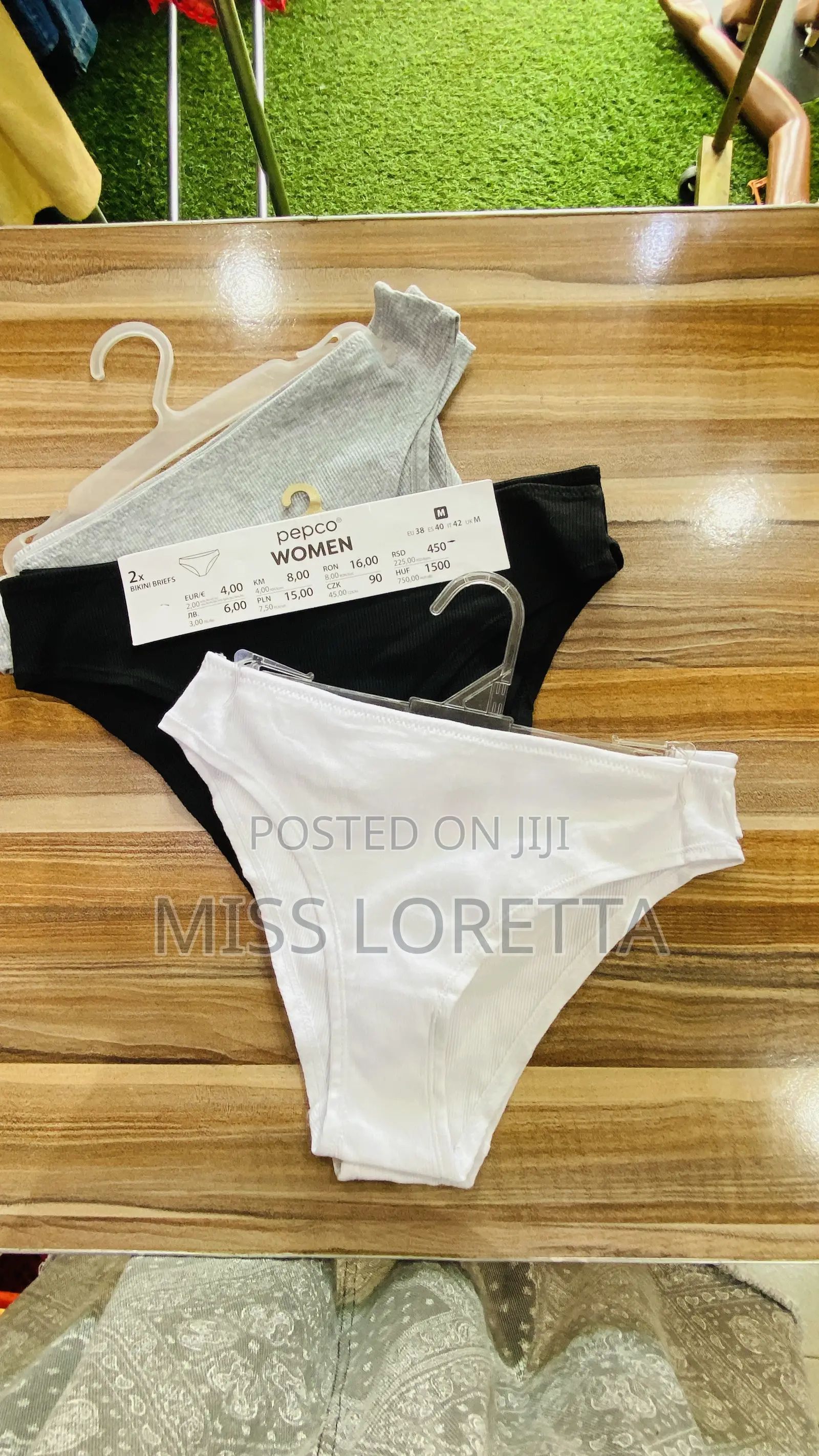 Cotton Wide Legs Panties - 2pc Set