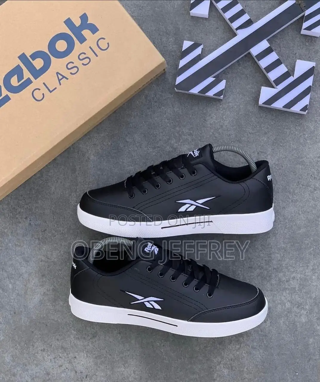 Original Reebok SVC Black, White