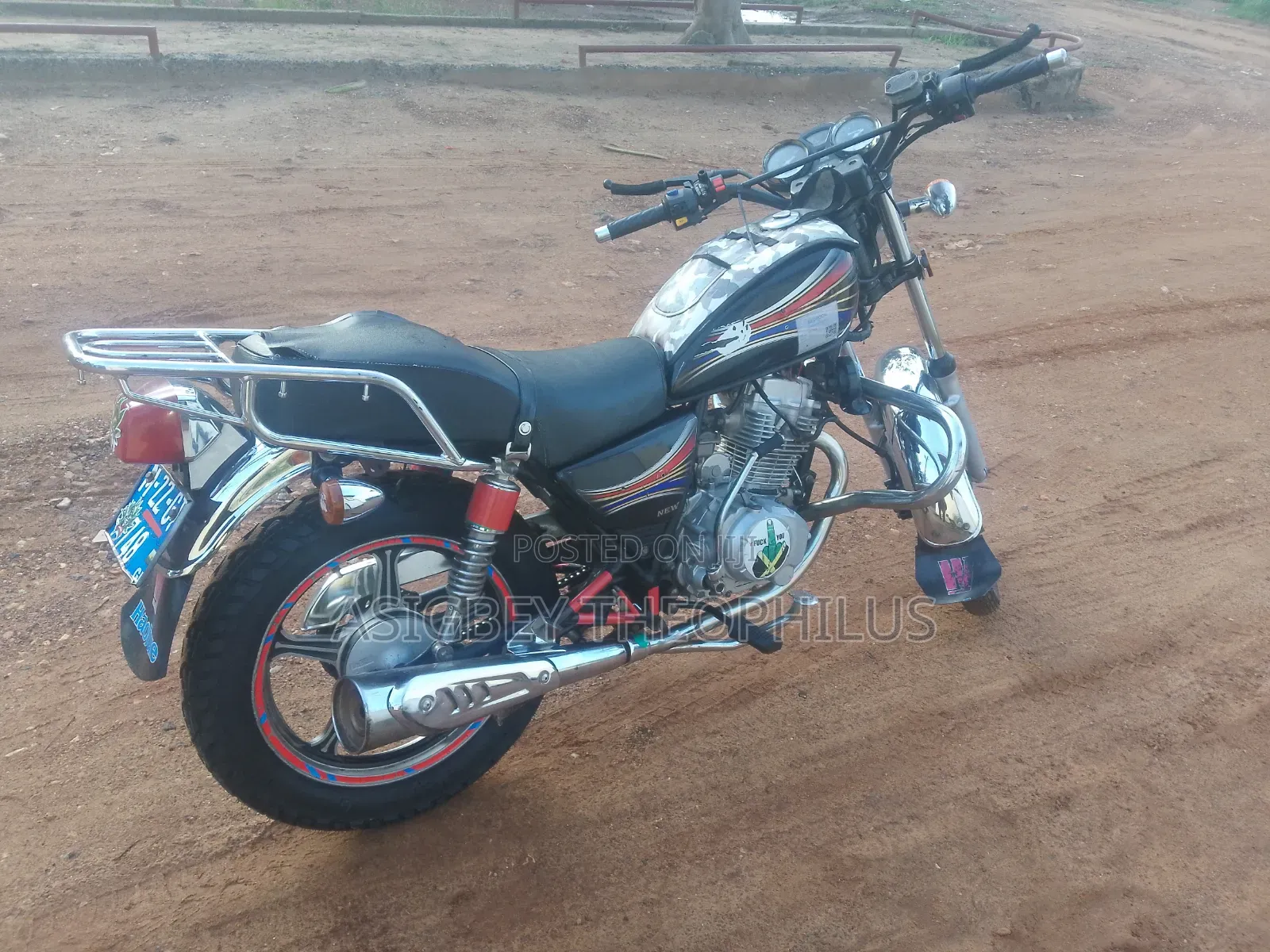 Haojue HJ125-8K 2022 Black