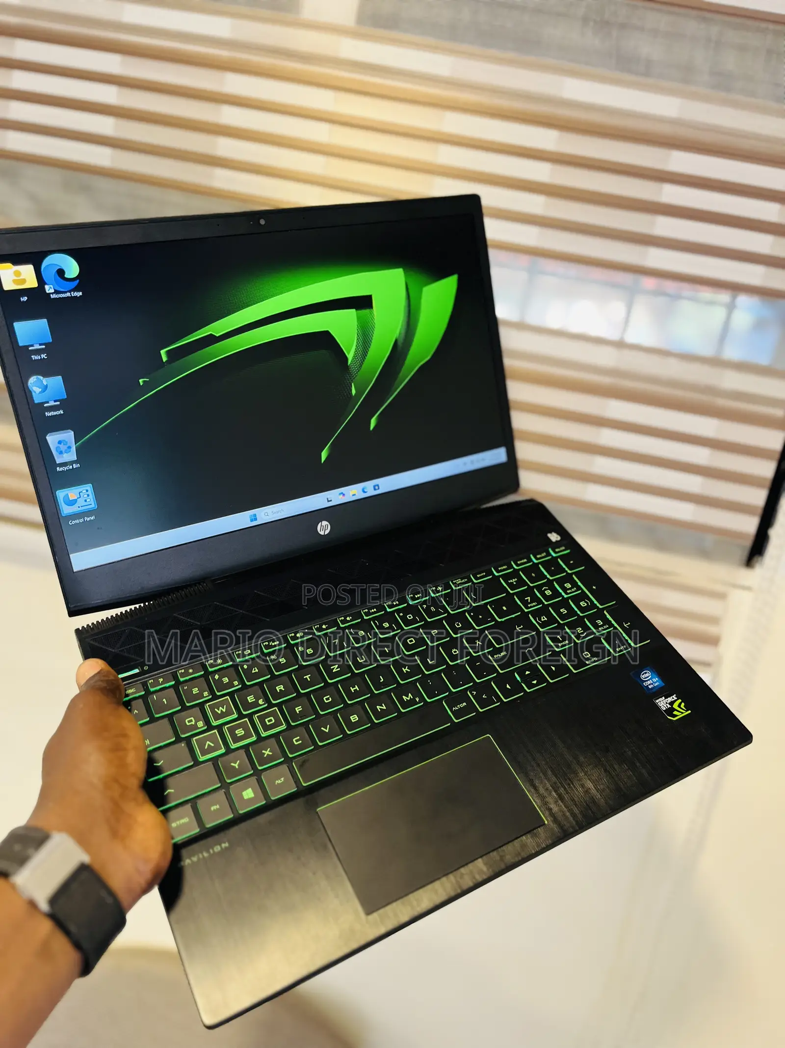 Laptop HP Pavilion Gaming Laptop 15-dk2xxx 16GB Intel Core i5 SSD 512GB
