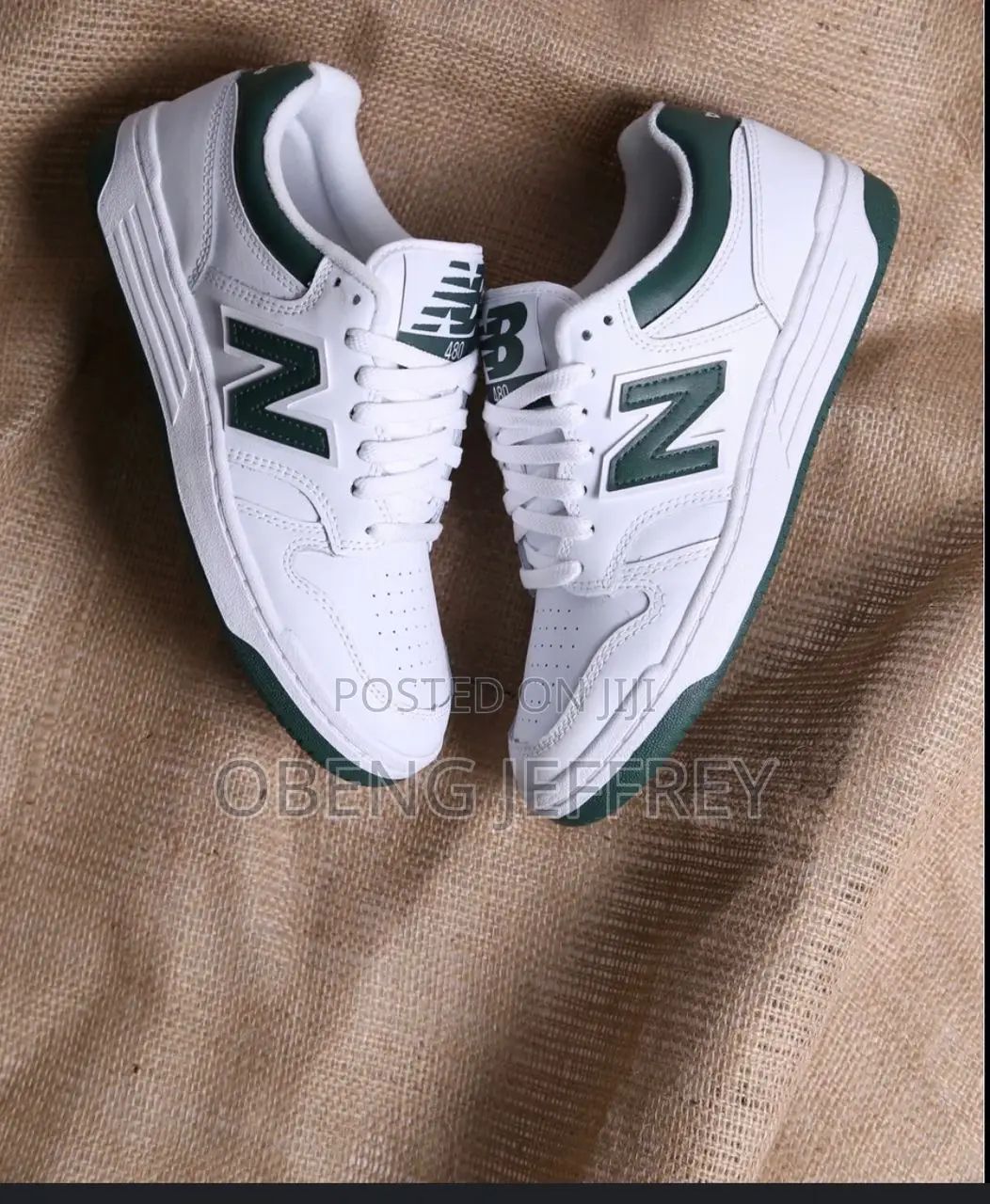 Original New Balance 480 Green/White