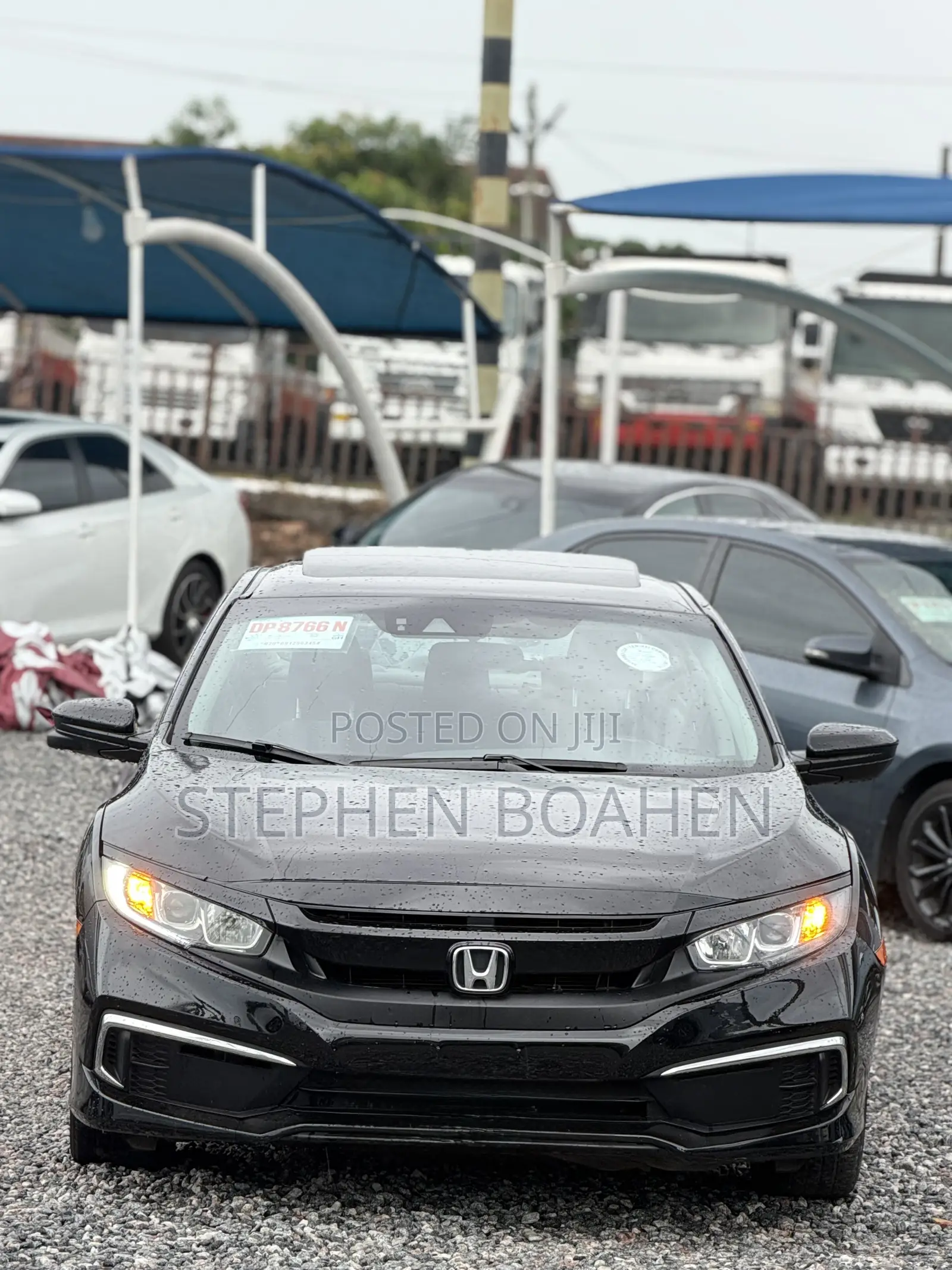 Honda Civic EX Sedan 2019 Black