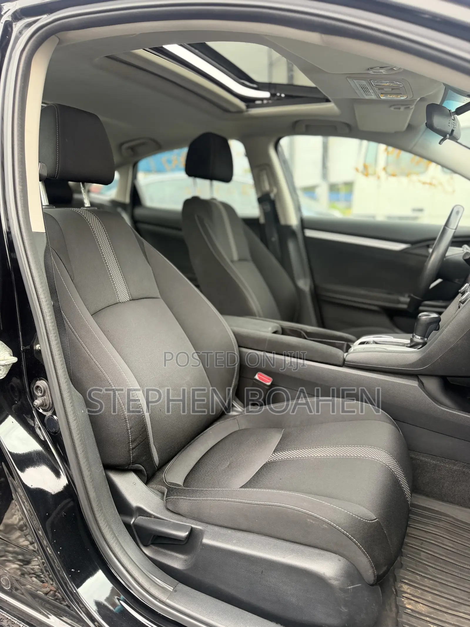 Honda Civic EX Sedan 2019 Black