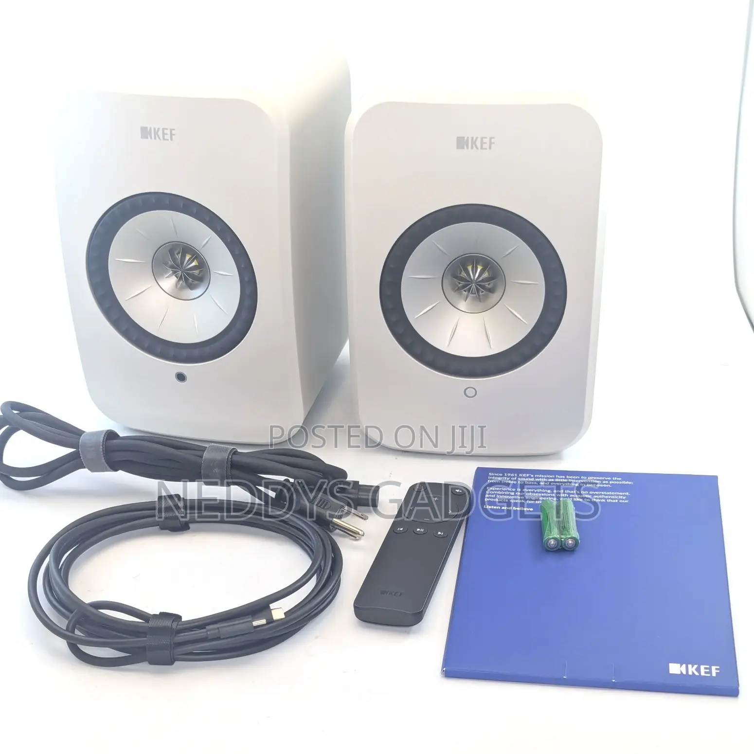 Kef LSX Ii Lt Wireless Hifi Speakers Airplay, Bluetooth - White