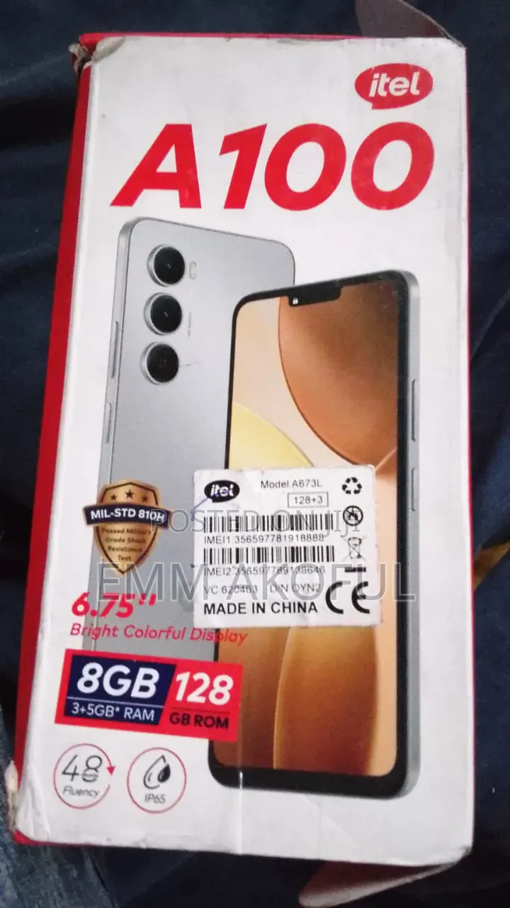 Itel A70 128 GB Blue