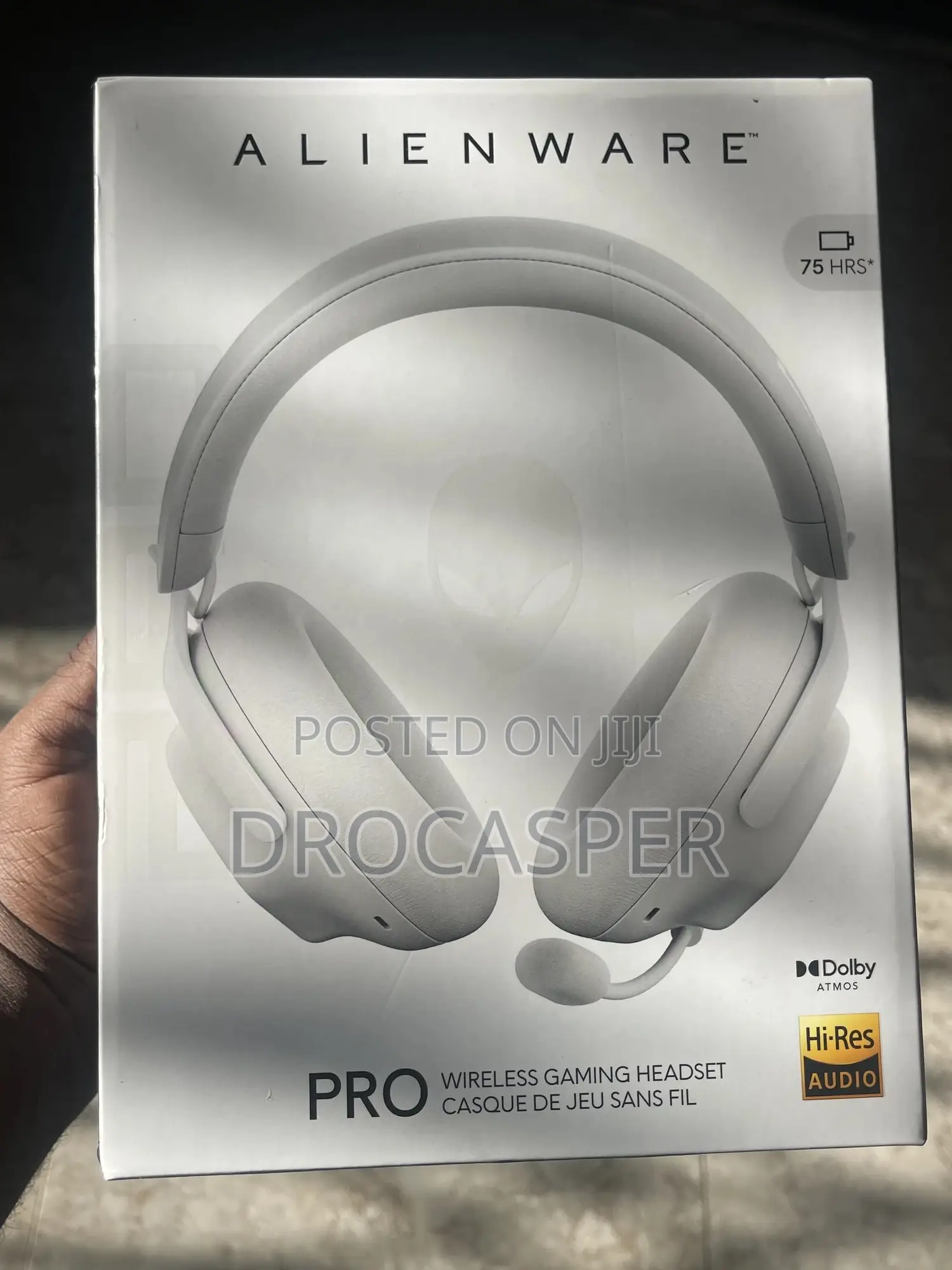 Alienware Pro Wireless Gaming Headset for Windows/Ps/Switch/Mobile