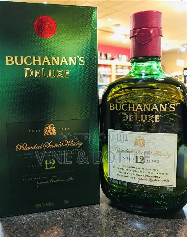 Buchanan’S Deluxe 12 Year Blended Scotch Whisky — Imported