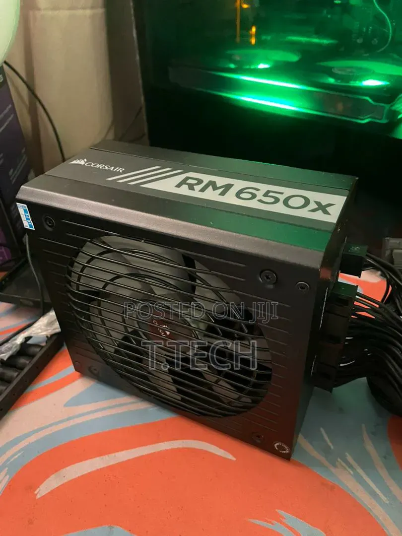 Corsair Rm650x 650w Psu - 80 Plus Gold - Fully Modular Gaming Psu