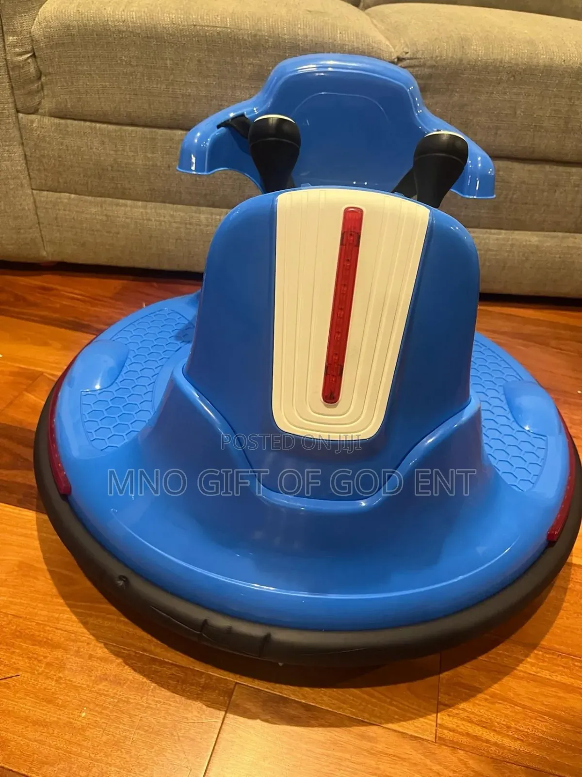 Babyjoy 12v Kids Electric Bumper Car 360° Rotatable Ride on Car Blue