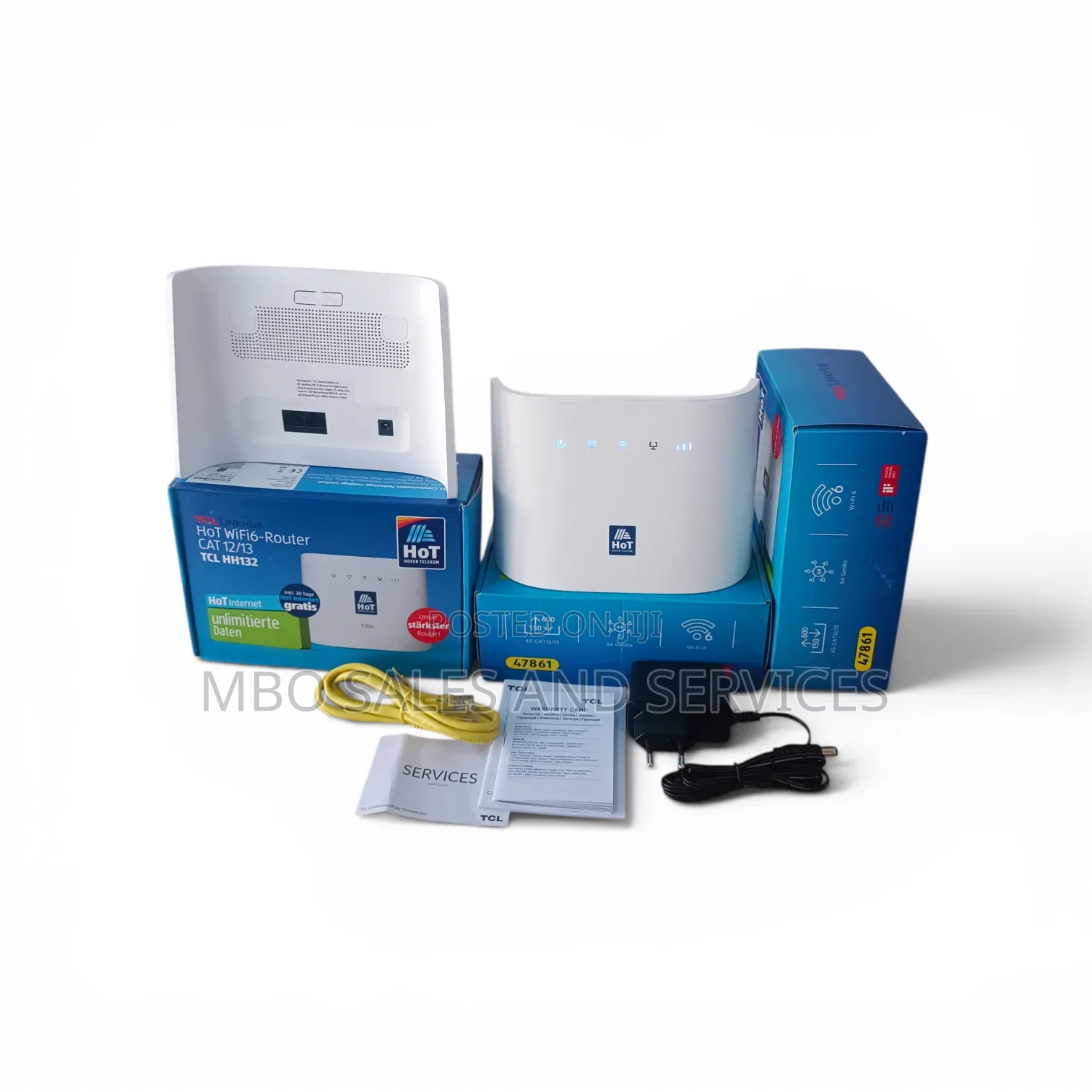 TCL Linkhub Wifi 6 Cat12/13 Dual Band Universal 4g+ Router 1201mbps