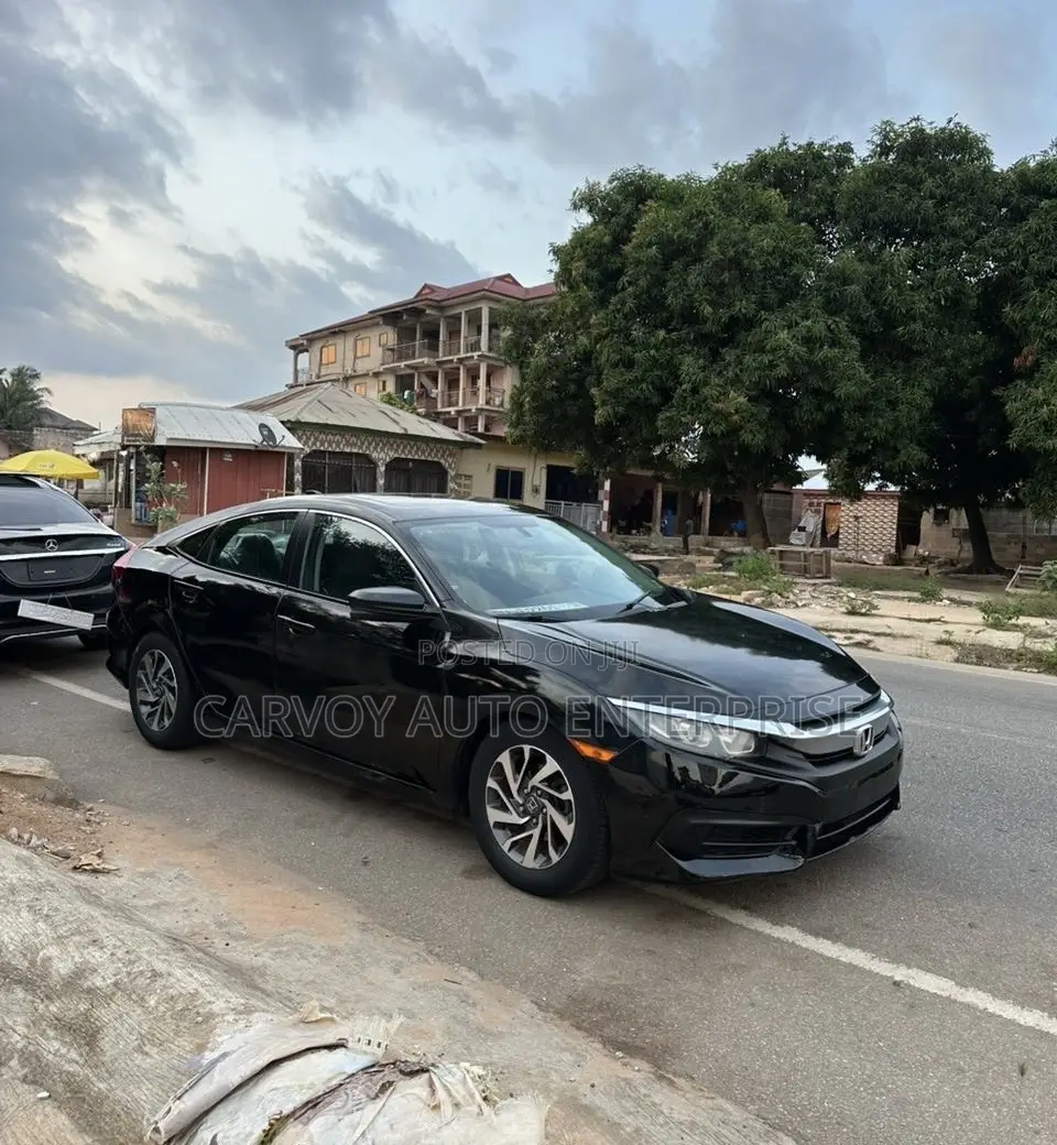 Honda Civic EX Sedan 2018 Black