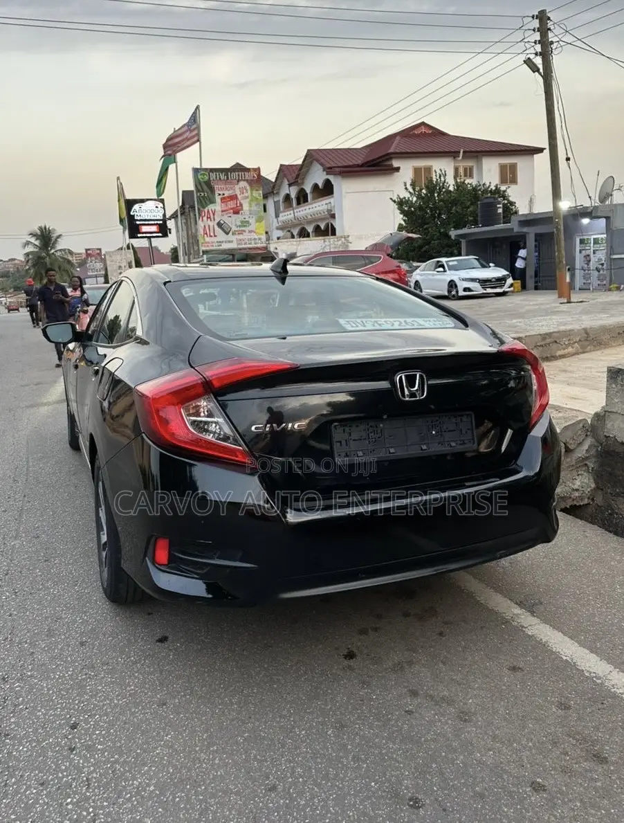 Honda Civic EX Sedan 2018 Black