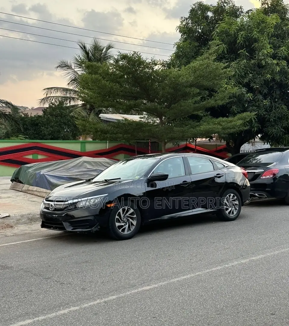 Honda Civic EX Sedan 2018 Black