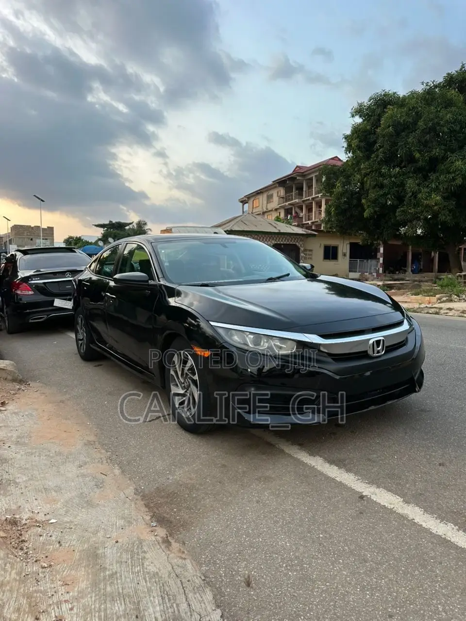 Honda Civic EX-L Sedan 2018 Black