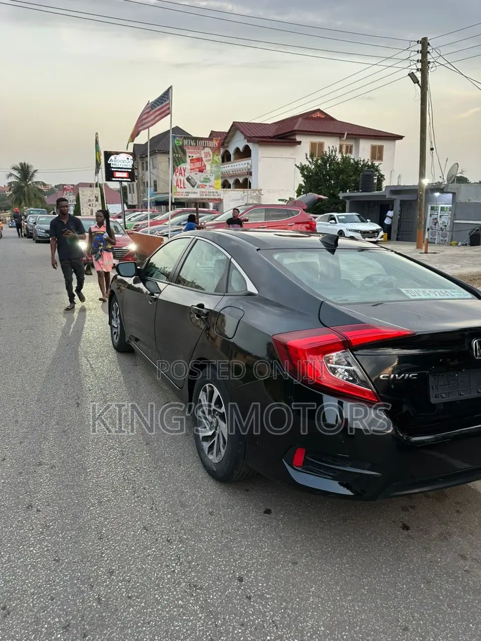 Honda Civic Touring Coupe 2018 Black