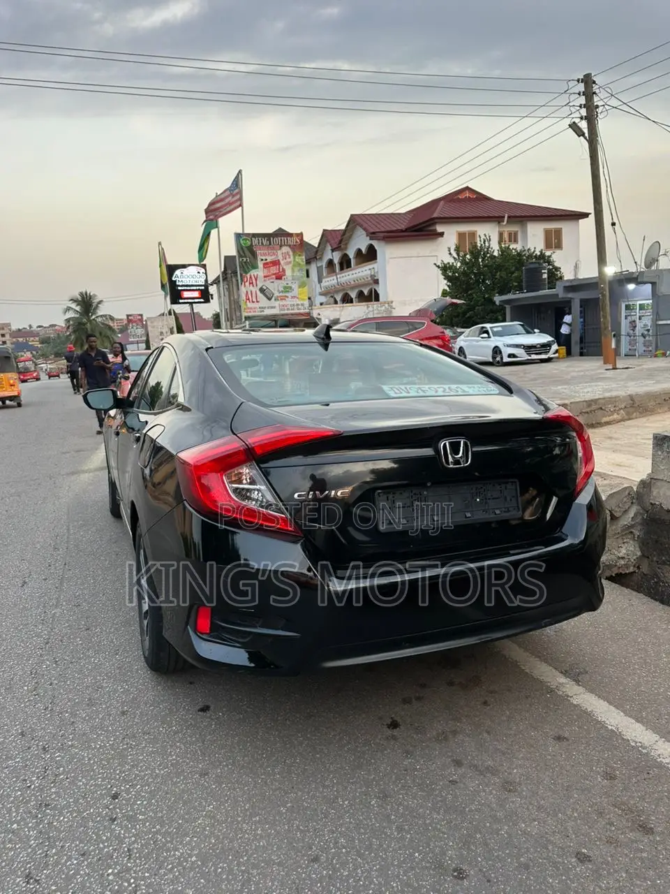 Honda Civic Touring Coupe 2018 Black